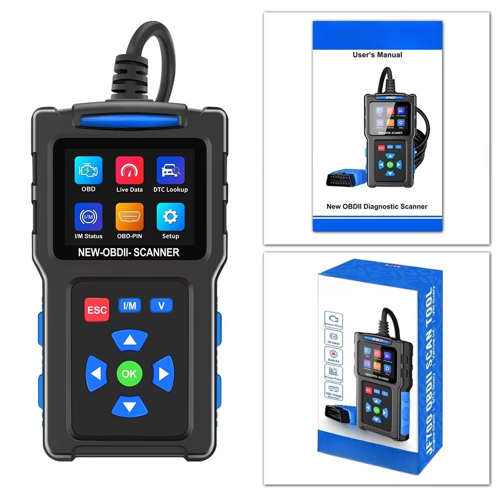Car Diagnostic Tool - Universeller OBD2-Scanner, Fehlercodeleser für Automotoren, Autodiagnosetool