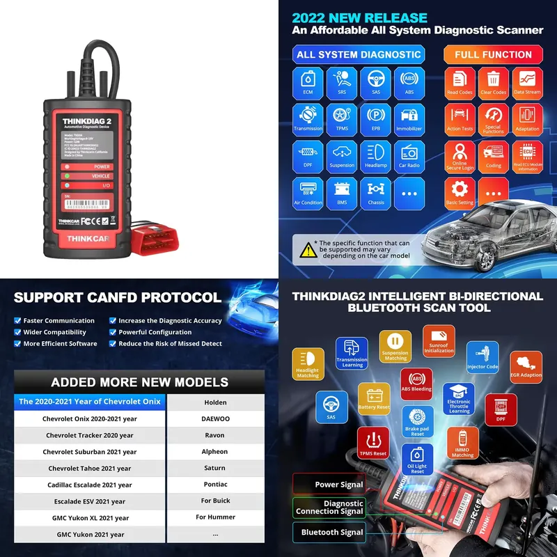 Thinkdiag 2 Diagnosegerät OBD2 – Car Diagnostic Tool Bewertung und Preis